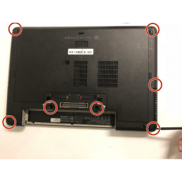 Снятие задней крышки HP Mobile Thin Client mt41